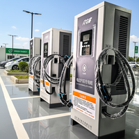 LongLi DC EC Manufacturing EV Charger 120kW 160kW 180kW OCPP TUV GB 380V Borne de Recharge Commerciale Extérieure pour Véhicules Électriques avec Lecteur RFID