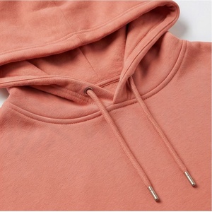 Customized Womens Drawstring Crop Top <b>Drop</b> Shoulder Hoodie Full Sleeve 100% Cotton Design OEM Knitted Color Streetwear - Product Image 4