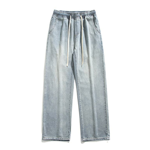 Pantalons en jean pour hommes sur mesure, jeans baggy, jeans vintage pour les marques de vêtements américaines, fournisseur en gros de marques privées - Product Image 3