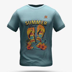 เสื้อยืดแฟชั่นลำลองสำหรับผู้ชายผ้าโพลีเอสเตอร์/ ผ้าฝ้ายแห้งเร็วระบายอากาศได้ดีทันสมัย - Product Image 1