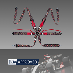 Harnais de course TBRACING SPORT PLUS 5/6 points FIA avec dégagement rapide élastique, OEM, ODM, logo personnalisé, couleur, marque, vente en gros - Product Image 2