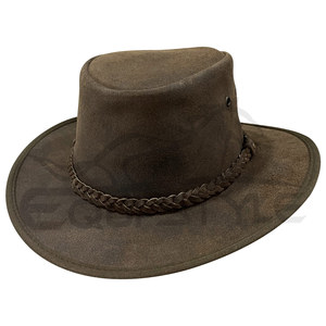 Custom Cowboy <b>Hats</b> Manufacturer Adult Size High Quality Outdoor Travel Western Fashion Australian Leather <b>Hats</b> - Product Image 1