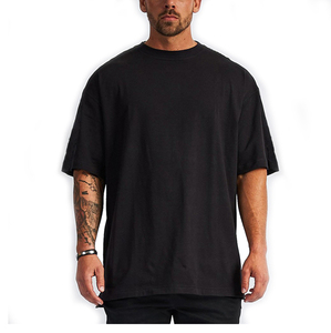 Custom Logo DTG Printing Blank Tee <b>Shirt</b> Pure Cotton Faded T <b>Shirt</b> for Men Wash Vintage Unisex <b>Oversized</b> Men's T <b>shirt</b> Fit - Product Image 4