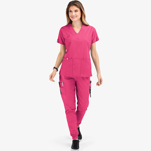 Blouses d'hôpital en toile pour femmes, légères et confortables, avec deux poches, personnalisables avec logo, pour l'été – Qualité OEM supérieure - Product Image 6