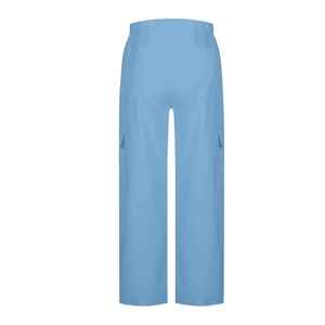 Women Mid <b>Waist</b> Cargo <b>Jeans</b> Loose Fit Cargo Pants XL Size Multi Pocket Three-Dimensional Pocket Casual Streetwear Trousers - Product Image 6