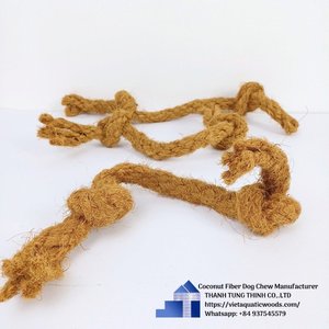 Décorations en nœuds de corde naturelle pour aquarium, ornement aquascape - Product Image 5