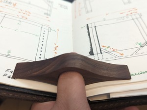 Soporte de Anillo para el Dedo para Leer Libros, Sujetador de Dedos de Madera - Product Image 5