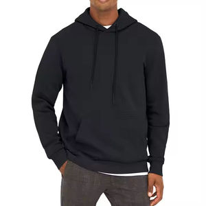 Sudaderas con capucha para hombre High Street, ropa de invierno, 100% algodón, forro polar grueso, corte regular, para entrenamiento. - Product Image 1
