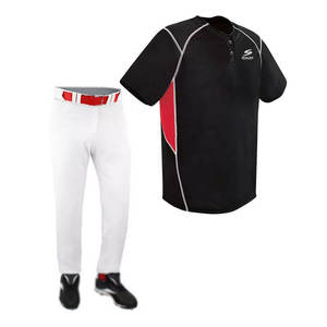 Uniforme de Béisbol Elegante para Hombres y Jóvenes con Pantalones y Número Personalizables en Múltiples Colores - Product Image 1