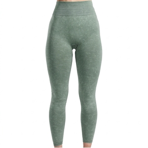 Wholesale Fashion New Women Ditsy Floral Suede Skinny High Waist <b>Scrunch</b> Breathable Thick Knitted Polyester Printed <b>Leggings</b> - Product Image 3