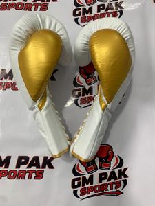 Equipo de Boxeo de Primera Calidad en Oferta, Nuevo Conjunto de Boxeo Negro y Dorado, Equipo de Boxeo Muay Thai con Cordones en Todos los Colores, 100% Cuero Vacuno - Product Image 5