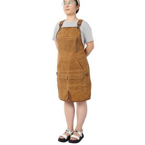 Grembiule da Lavoro in Tela Cerata Resistente da 18 once, Lungo e Completamente Regolabile per Falegnami e Lavoratori del Legno, Resistente all'Acqua - Product Image 3