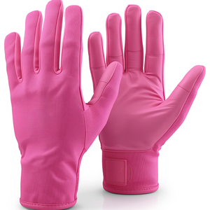 PVC <b>Fingerless</b> Field Hockey <b>Gloves</b> Lightweight Stretch Padded for Training Practice Match Games Hockey Clubs - Product Image 6