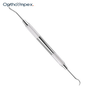 Curetas Dentales Manuales de Alta Calidad, Instrumentos de Acero Inoxidable con Agarre Ergonómico para Limpieza Dental Profesional - Product Image 1