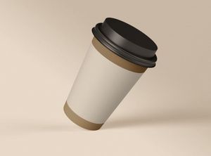 Custom Branded Biodegradable Disposable Bagasse Takeaway Coffee <b>Cup</b> <b>Reusable</b> Travel Tumbler for Hot and Cold Drinks - Product Image 3