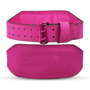 Genuine Leather <b>Weight</b> Lifting <b>Training</b> Belts for Fitness Equipment Waist Belts with Leather Base Fabric Workout Gym Accessories - Product Image 6
