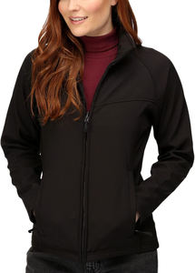 Veste bomber en toile imperméable personnalisée pour femmes IRSA SPORTS, logo uni, coupe-vent d'hiver, décontractée avec poignets côtelés - Product Image 2