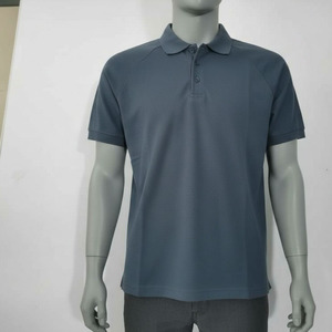 Polo pour hommes en coton respirant tricoté, personnalisable avec logo frontal, anti-plis, à manches courtes – Vente en gros - Product Image 2