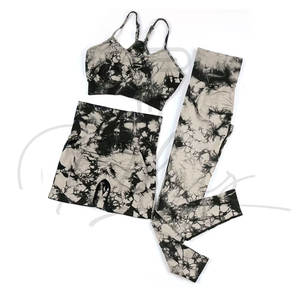 Conjunto de Yoga sin Costuras para Mujer 2026, Ropa Deportiva de 3 Piezas, Conjunto de Yoga para Gimnasio, Conjuntos de Entrenamiento, Top de Yoga y Traje Deportivo - Product Image 2