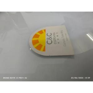 Good Quality Printed <b>Bag</b> Paper <b>Tag</b> 2 x 2.5 Inch Metallic Paper Hang Label for Fashion Accessories Shopping <b>Bags</b> - Product Image 3