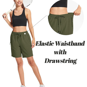 Shorts de golf personnalisés pour femmes, vêtements de sport respirants, vêtements de sport légers, fabricant OEM d'exportation au Pakistan - Product Image 4