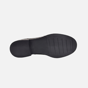 Zapatos formales de hombre sin cordones, parte superior de cuero vacuno, suela de goma hecha a mano, puntera cerrada, antideslizantes, para oficina y carrera profesional. - Product Image 5