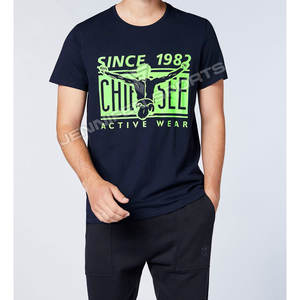 T-shirt unisexe personnalisé en coton 100% pour homme, style hip-hop, avec logo imprimé, manches courtes, respirant, séchage rapide, streetwear - Product Image 4