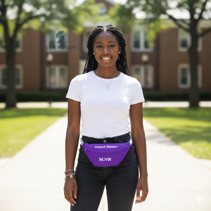 Riñonera NCNW Sorority para mujer, bandolera de Cordura, riñonera para exteriores, cangurera utilitaria, riñonera informal - Product Image 4