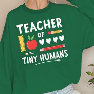 TEACHER OF TINY HUMANS sudaderas de mujer - Product Image 3