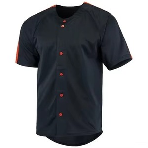 Camiseta de Béisbol OEM Personalizada con Nombre, Número y Uniforme de Equipo, Transpirable, Manga Corta, Tallas Grandes, Impresa, de Secado Rápido, Poliéster, Fabricante - Product Image 1