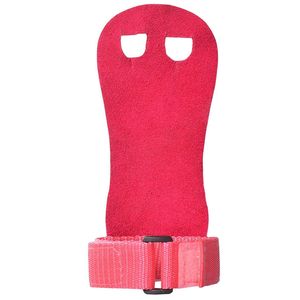 Guantes de Gimnasia de Cuero de Ante con 3 Orificios y Soporte de Muñeca Ajustable Desmontable para Hombres y Mujeres - Product Image 4