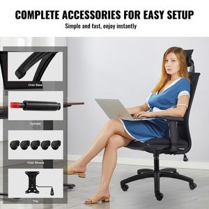 Base di Ricambio Universale per Sedia da Ufficio Resistente da 28 Pollici, Carico Statico 2500 Libbre, Parte per Sgabello da Scrivania, 5 Meccanismi per Sedia - Product Image 6