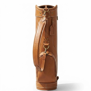 Newest Design Waterproof Custom Logo Leather Golf Bags For Sale OEM Service Lightweight Leather Golf Bags In Cheap Price - Product Image 3