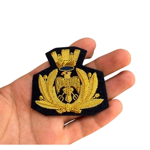 ตราปักดิ้นทองคำแท่งทำมือ ตราปักหมวก ตราปักเสื้อเบลเซอร์ ตราปักเครื่องแบบ ผู้ผลิตตราปักดิ้นทองคำแท่ง - Product Image 4
