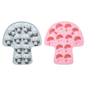 แม่พิมพ์ซิลิโคนสำหรับทำเค้ก ไอศกรีม ช็อกโกแลต รูปเห็ด - Product Image 5