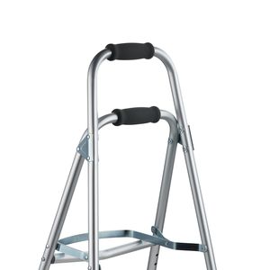 รถช่วยเดินแบบพับได้ข้างเดียวสำหรับผู้สูงอายุ น้ำหนักเบา ทำจากอลูมิเนียม ปรับความสูงได้ 6 ระดับ ควบคุมด้วยมือข้างเดียว - Product Image 3