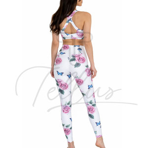 Ensemble de vêtements de sport d'été pour femmes en taille plus, trois pièces, respirant et léger, design sans couture pour filles - Product Image 2