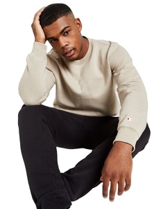 เสื้อสเวตเชิ้ตผู้ชาย คอกลมเรียบ แบบเรียบง่าย สามารถปรับแต่งได้ เหมาะสำหรับใส่ออกกำลังกายหรือใส่ลำลอง - Product Image 1