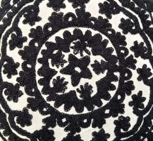 Artland Suzani Floral Knitted Handmade Multi Color Modern <b>Cushion</b> <b>Cover</b> - Product Image 4