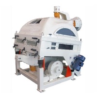 BAILONG TQSF120x2 Machine à éliminer les pierres du riz à double étage, séparateur de pierres par gravité spécifique, 7000-9000 Kg/h, 0.37*2 kW pour usage commercial