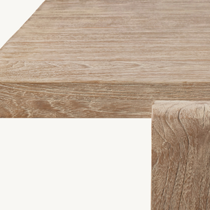 Mesa rectangular de madera de teca en oferta, estilo moderno para exteriores, duradera y de buena calidad. - Product Image 5