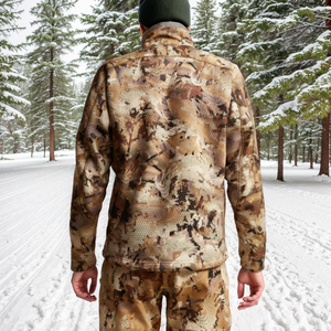 Veste de chasse et de pêche d'hiver personnalisée, haute qualité, respirante, imperméable, pour activités extérieures, modèle Duck Oven, couleur unie, pour marais - Product Image 4