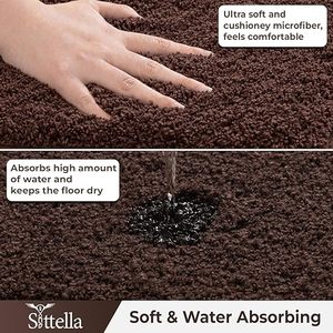 พรมเช็ดเท้าห้องน้ำลายพิมพ์มินิมอลทันสมัย ดูดซับน้ำได้ดี ผลิตจากดินไดอะตอม ปลอดสารพิษ กันลื่น คุณภาพสูง ขายดี ปรับแต่งได้ - Product Image 6