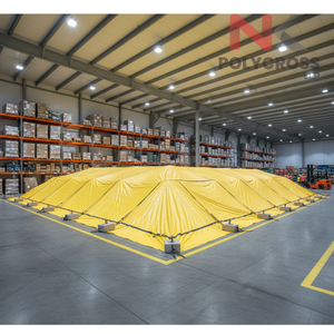 Bâche en PE pour entrepôt, couverture plastique robuste et imperméable pour grandes surfaces de stockage et applications de protection industrielle - Product Image 5