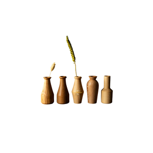 Vases en bois faits à la main en gros, vase décoratif en bois massif pour la décoration intérieure et la décoration de la maison - Product Image 4