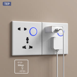 Interrupteurs électriques TEP L87 blanc crème en plastique ignifuge 20A, 3 gangs 1 voie avec indicateur LED pour intérieurs résidentiels - Product Image 4