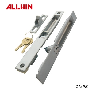 Zinc D-shape <b>Handle</b> <b>Door</b> Latch White Finish Patio <b>Door</b> <b>Handle</b> - Product Image 5
