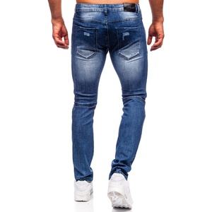 Men's Motorcycle Motocross Pants with <b>Knees</b> and Hips Armor <b>Pads</b> Denim Jeans Material Plus Size Options for Riding - Product Image 4