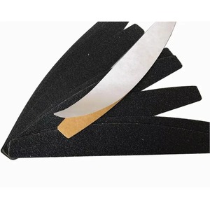 LANGMA BSI-MM-20 1 Base de Cristal para Lima de Uñas, 1 Juego (10 Unidades) de Limas Rectas de Esmeril Extraíbles, Grano 100, Doble Cara, Reutilizables - Product Image 3