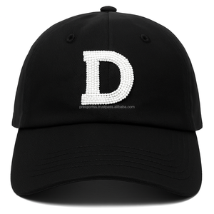 Signature Handmade Beaded Cap Custom Embroidered Cotton Baseball Cap Adjustable Streetwear Fashion Logo Unisex Premium Durable - Product Image 4